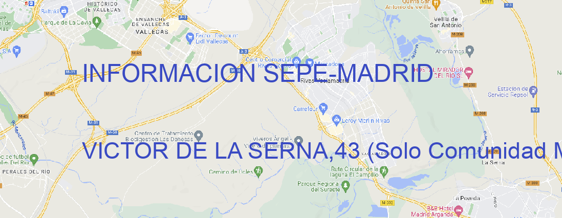 Oficina INFORMACION SEPE MADRID